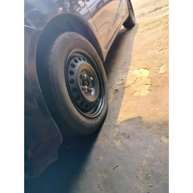 Velg kaleng Honda Mobilio Ring 15 pcd 4x100 lebar 5,5 inchi bonus ban ukuran 185-60-15