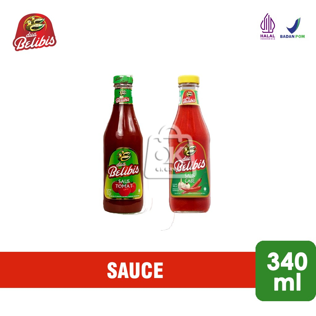 

Saus Tomat / Sauce Cabe Dua Belibis (Botol Kaca 340 ml)