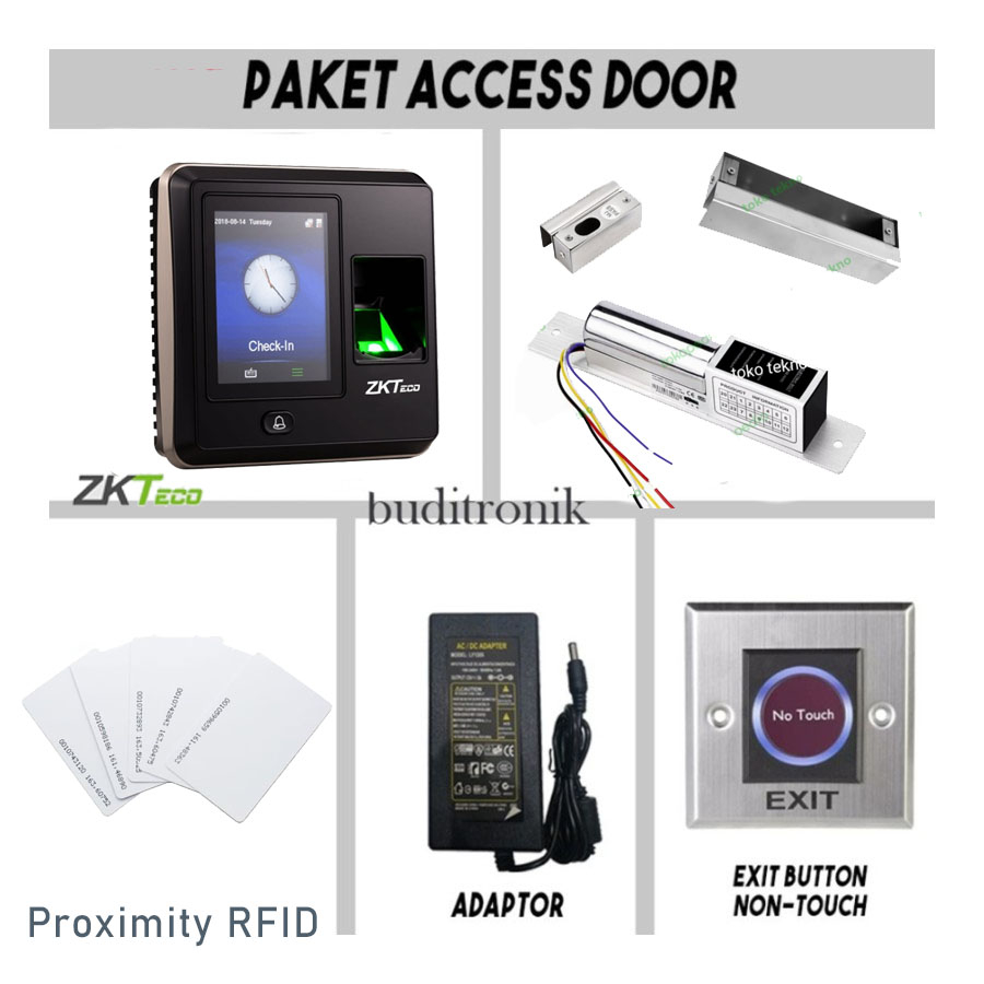 Paket Access Control Sf 300 / Paket Akses Door / ZKTeco SF300