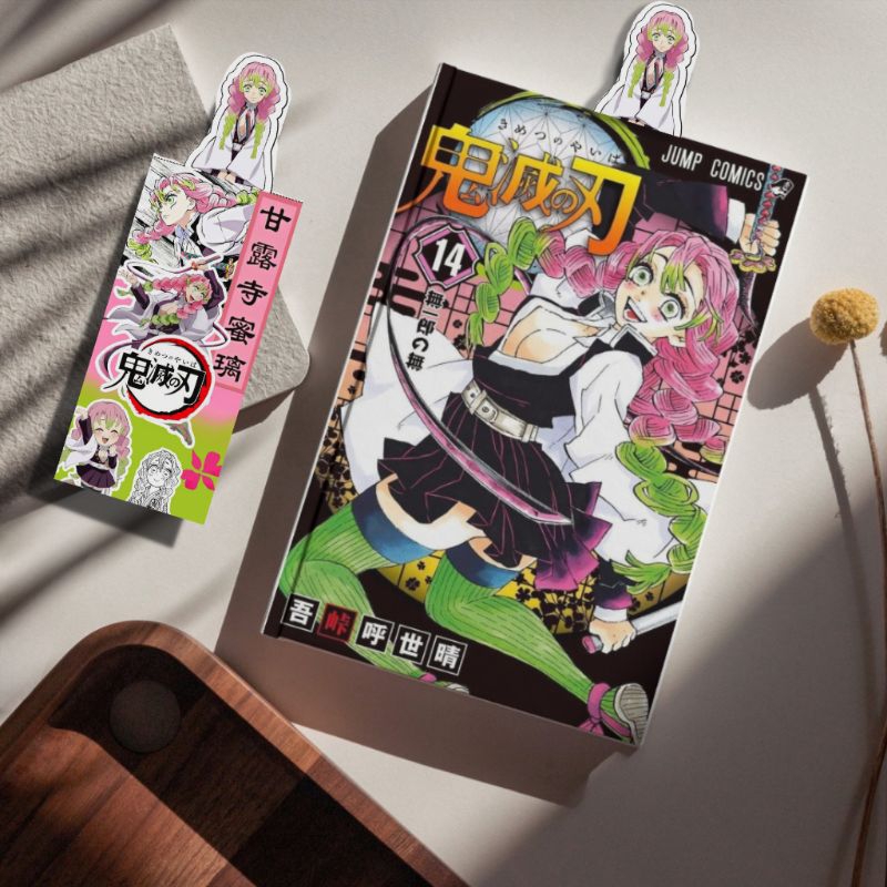 

Pembatas buku/ Bookmark Edisi Hasira's, Mitsuri Kanroji