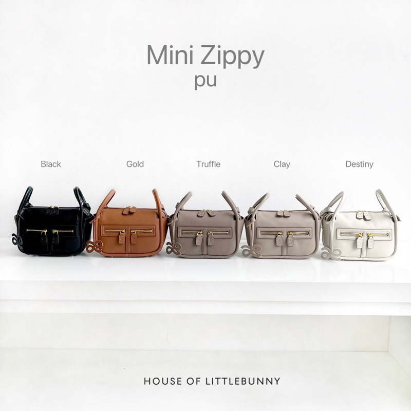 House Of Little Bunny Mini Zippy Pu 18