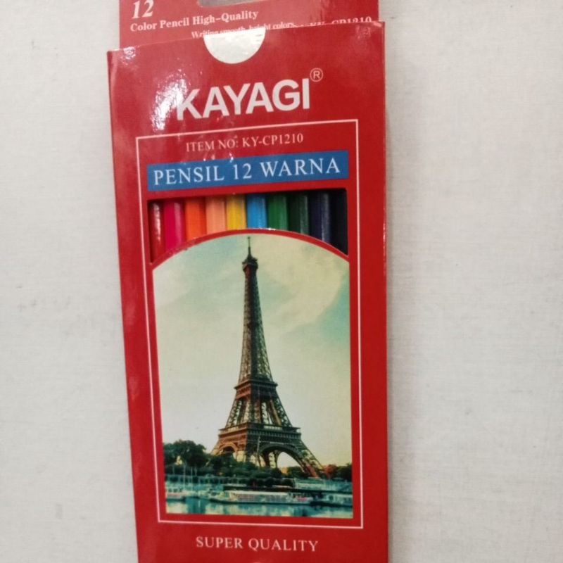 

Pensil Warna Kayagi Panjang 12w