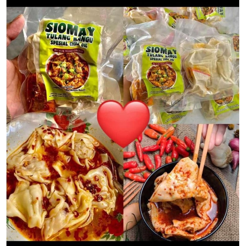 

Siomay tulang rangu/Siomay tulang rangu sepesial Chili oil/Terlaris Termurah yuk Ning grub