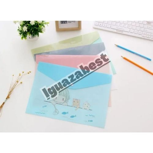 

Map A4 Plastik Kancing Karakter Motif Lucu