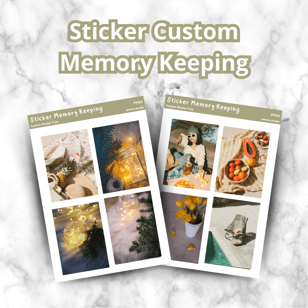 

Sticker Custom Memory Keeping