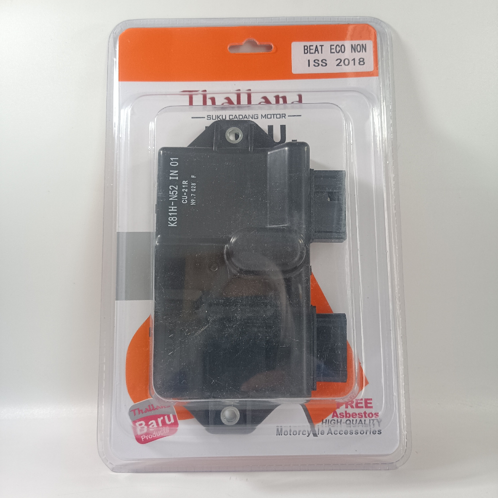 ECU BEAT ECO NON-ISS 2018 KODE K81H-N52-IN 01 CU-21R N9.7-028-F