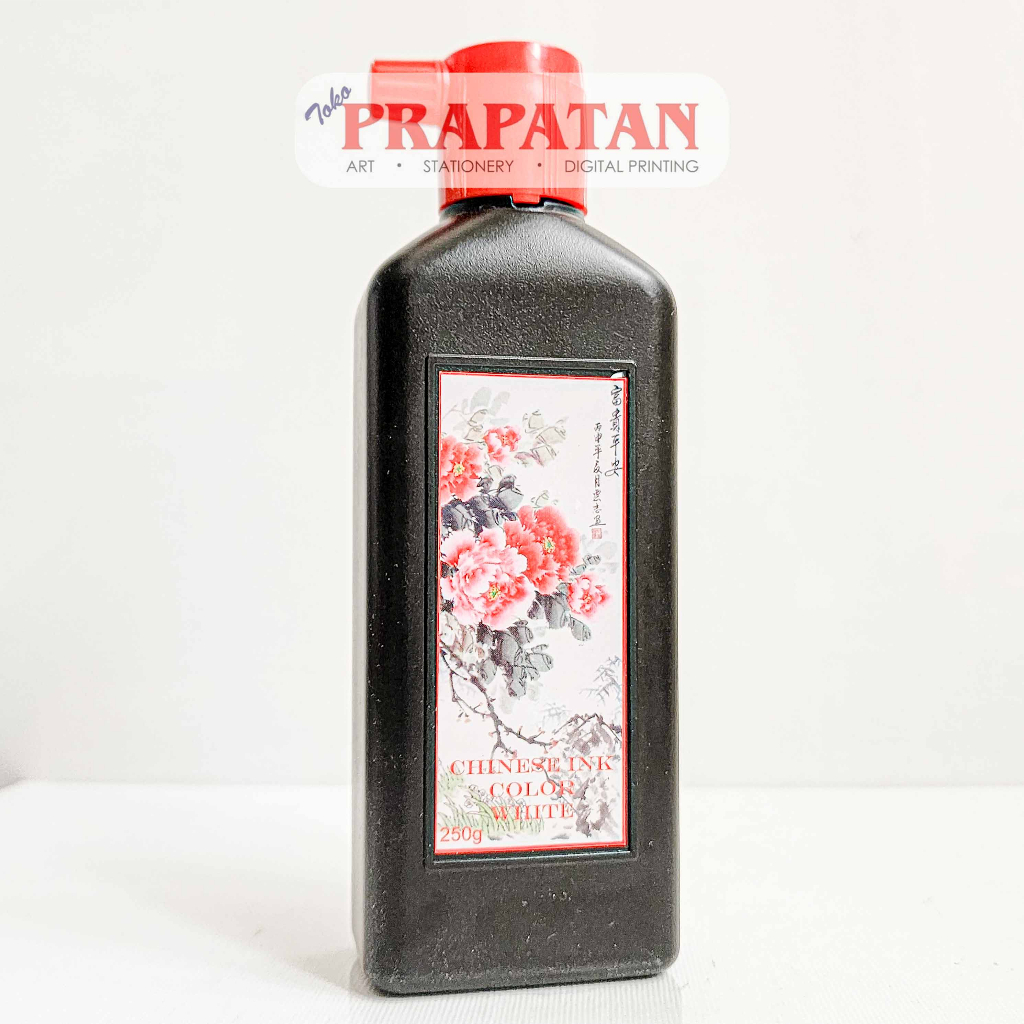 

Tinta De Goya 250ml White | Tinta China | White Chinese Ink | Tinta Kaligrafi