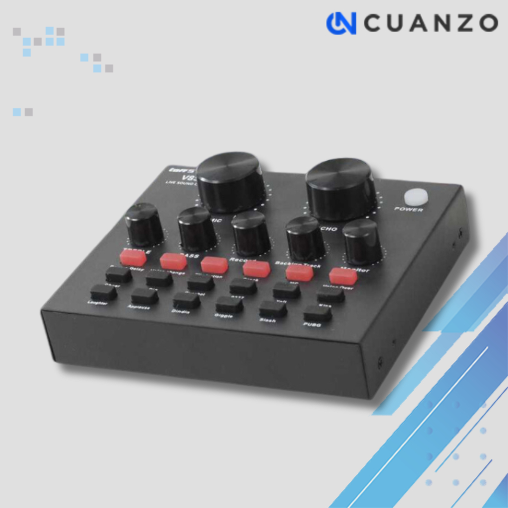 Mixer Bluetooth Audio USB External Soundcard Microphone V8S / v8s Soundcard Live Broadcast Karaoke P