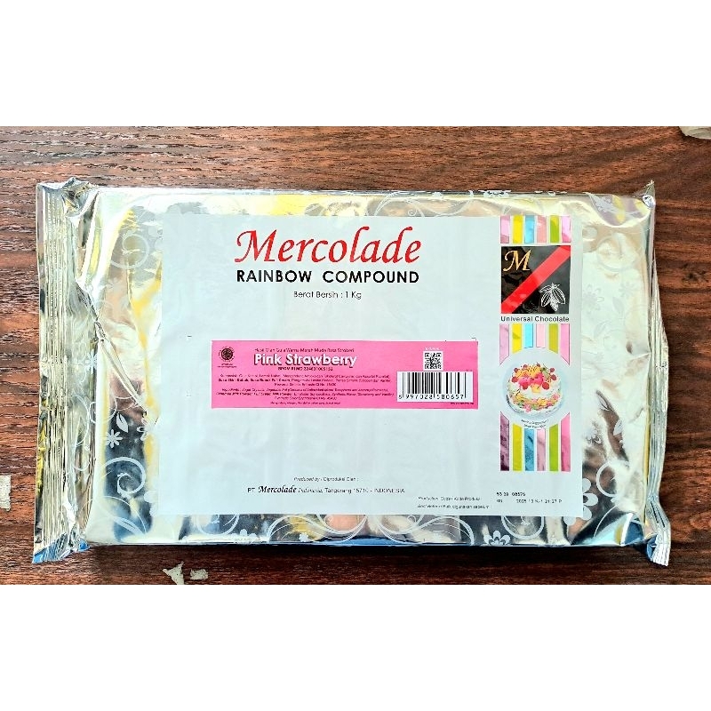 

Mercolade Cokelat Batang Rainbow Warna-Warni 1kg / Chocolate Compound Rainbow Mercolade 1kg
