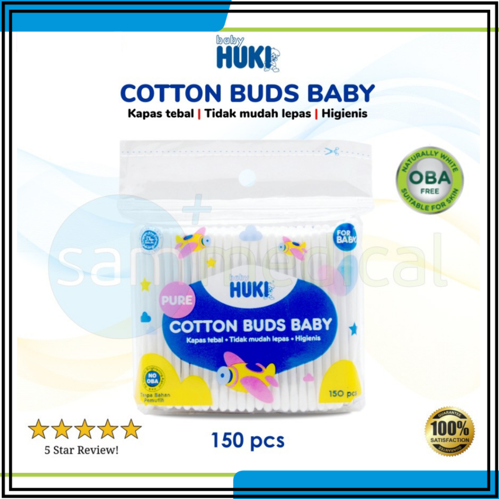 Baby Huki Cotton Bud Zak Extra Fine (Baby) @150s