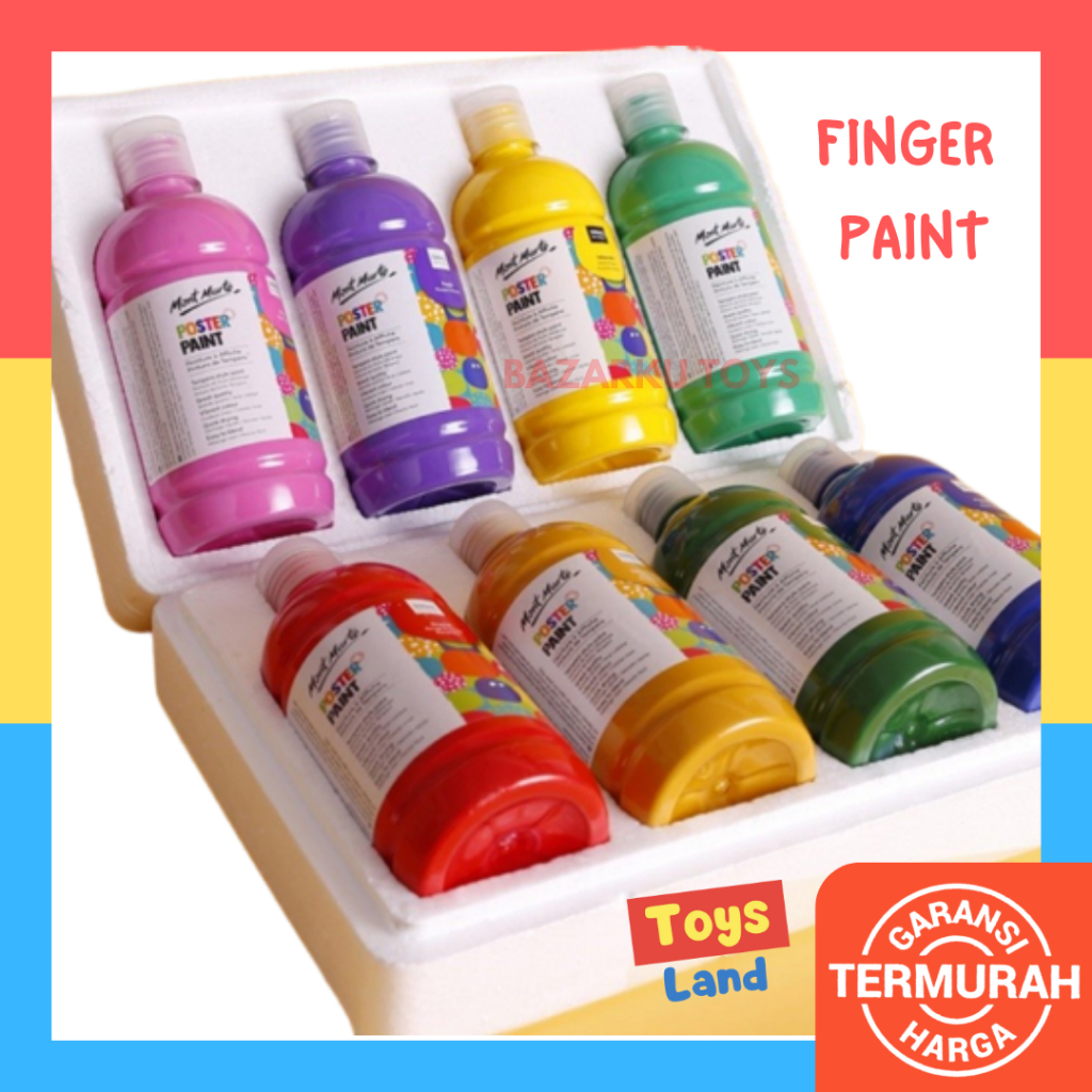 

Finger Paint Washable Poster Paint 500ML Cat Poster Mont Marte Washable Paint Cat Gouache Mainan Mewarnai Anak Mainan Cat Anak Mainan Montessori Perlengkapan Cat Air Anak Washable Cat Akrilik Cat Acrylic