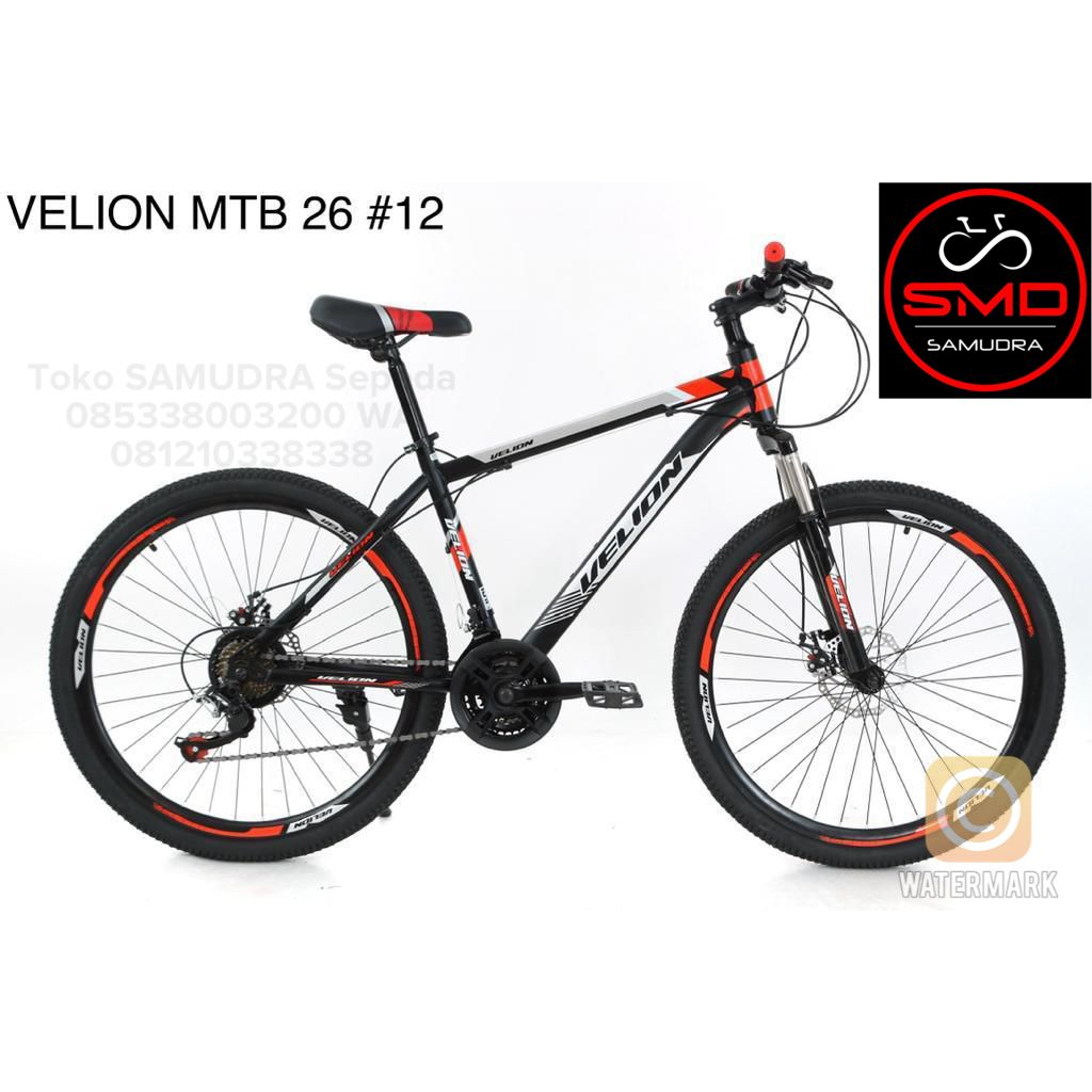 Sepeda Gunung MTB 26 Merk Velion By Pacific 7Sp Murah BDG