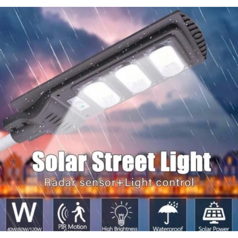 Lampu PJU jalan solar cell LED 90 watt