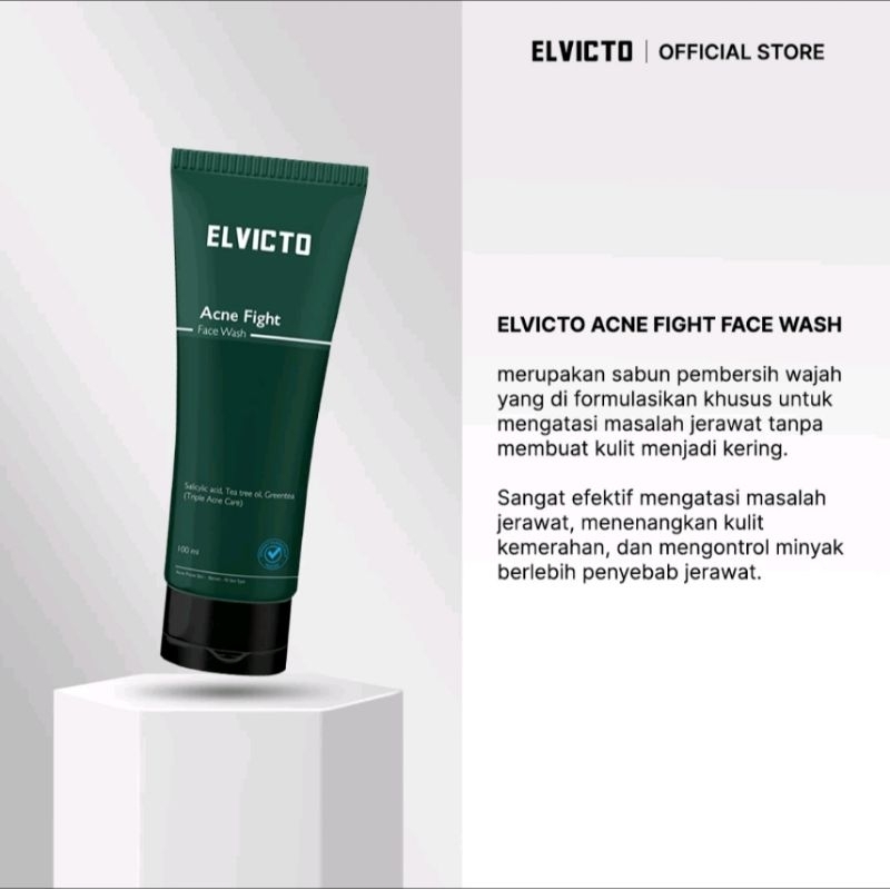 ELVICTO ACNE FIGHT FACE WASH