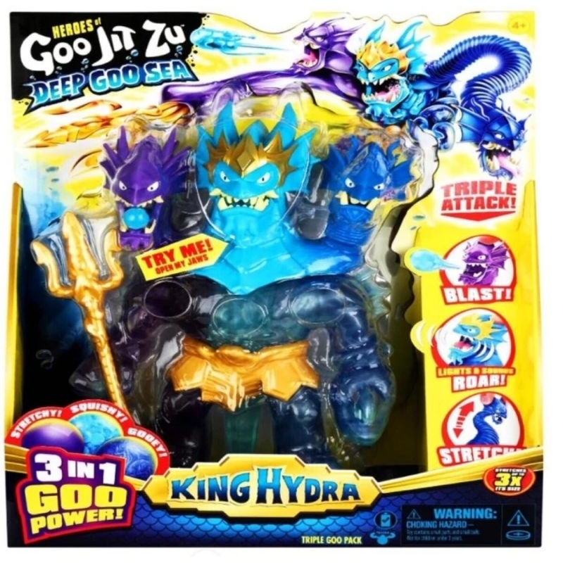 heroes of Goo jit zu Deep goo sea King Hydra original new arrival