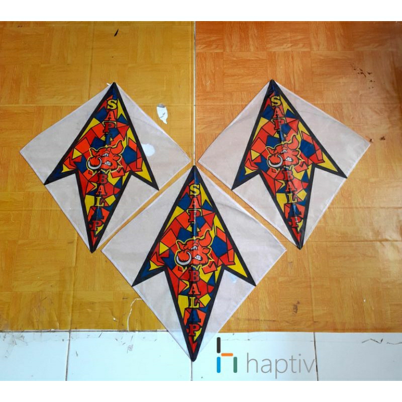 Layangan Sukhoi Super Sapi Balap 5 Warna Original ▪︎5 - 10 PCS▪︎