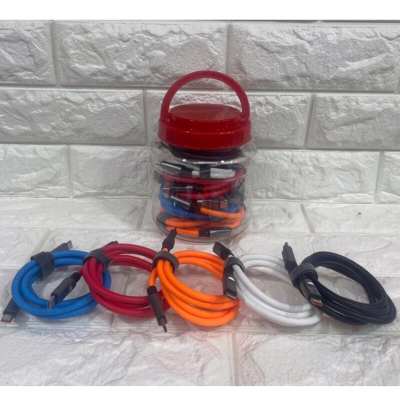 Kabel Data Macaron KB-11 180W Support Fast Charging Type C to C