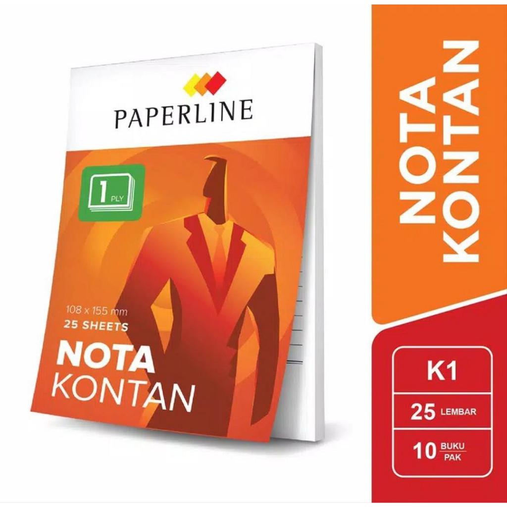 

Nota Kontan Paperline Kecil 1 Ply (1Pcs)