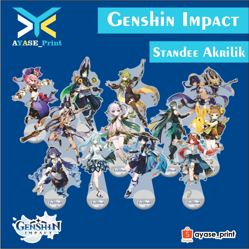GENSHIN IMPACT SUMERU Akrilik Standee Alhaitam Candace Chino Collei Dehya Dori Faruzan Kaveh Layla N