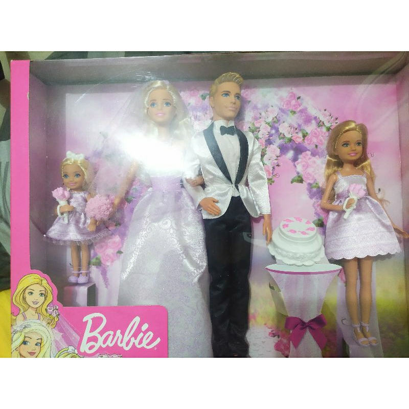 barbie wedding new