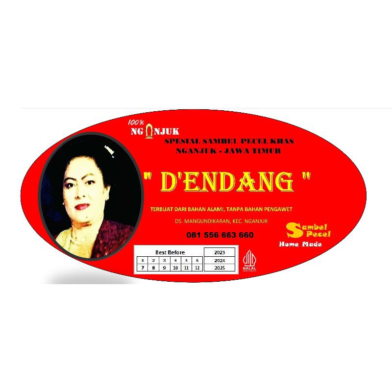 

SAMBEL PECEL D'ENDANG KHAS NGANJUK 250gr