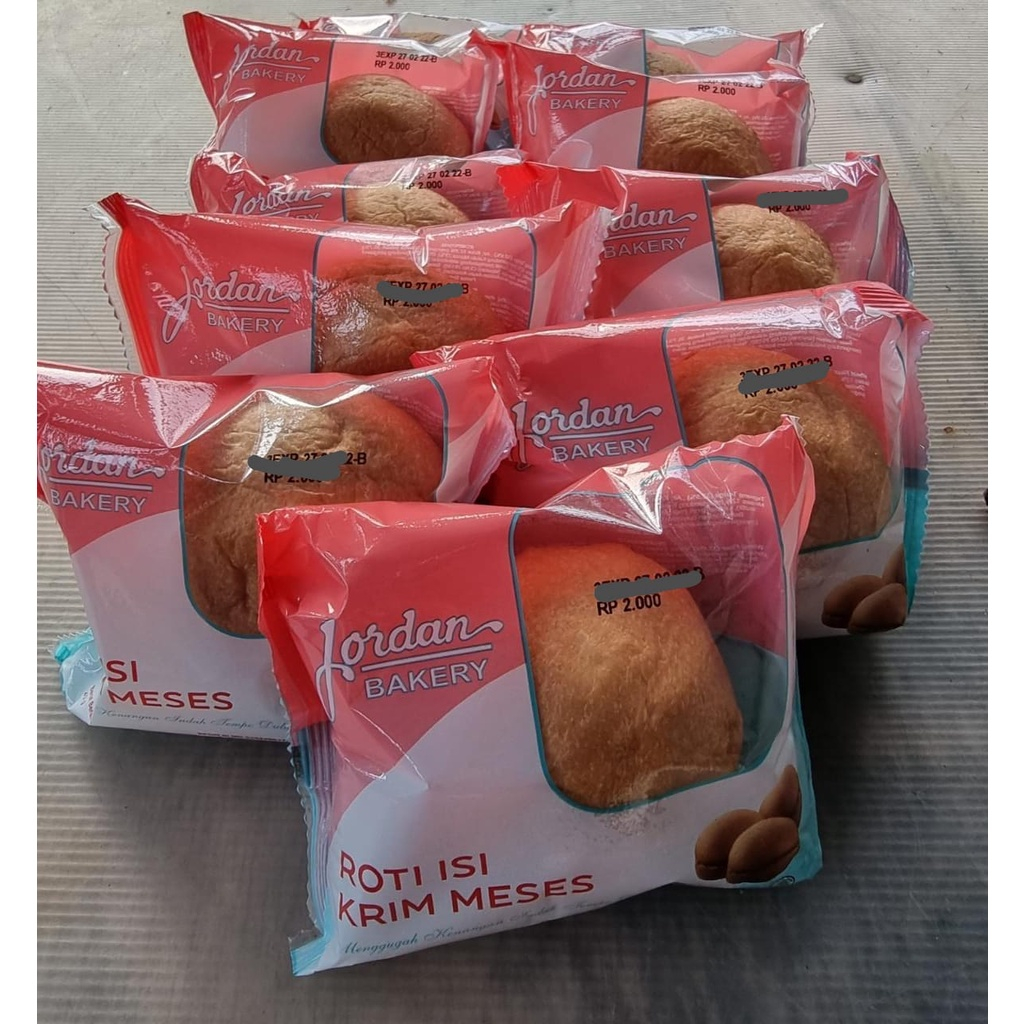 

Roti Cream Messes Jordan Bakery 1 pack isi 5 bungkus