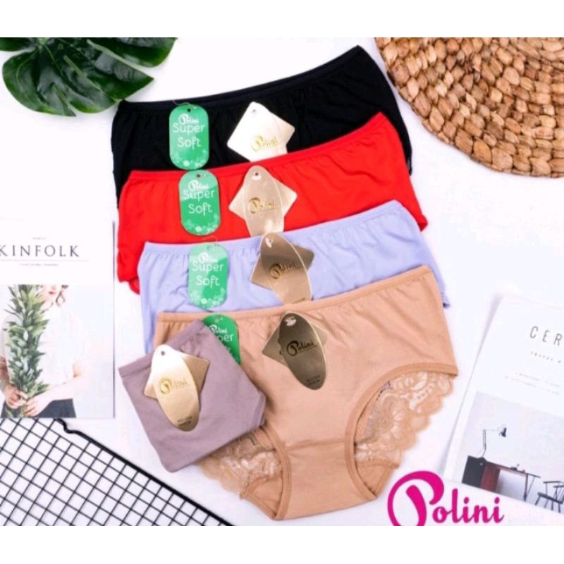 celana dalam wanita/celana dalam wanita renda merk Polini