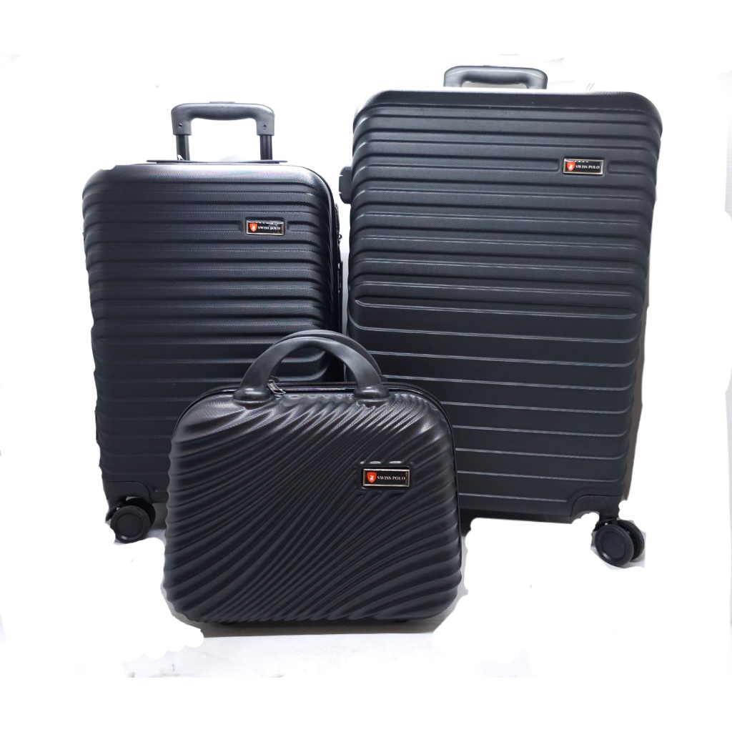 Koper Fiber Polo MURAH LENGKAP / Kabin Polo Viena 1 set + bonus koper 12" / Koper Fiber Import Viena