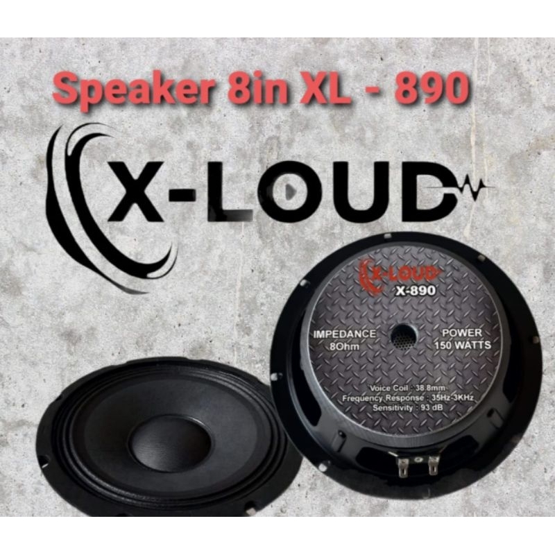 Speaker X-Load 8 Inch