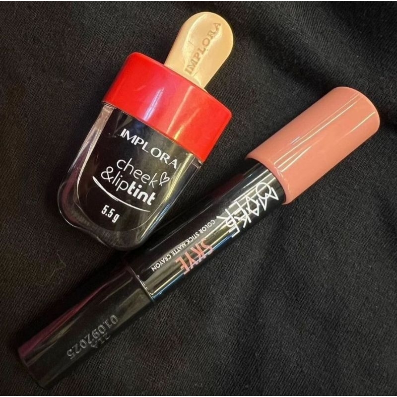 preloved lip crayon make over dan lip tint implora