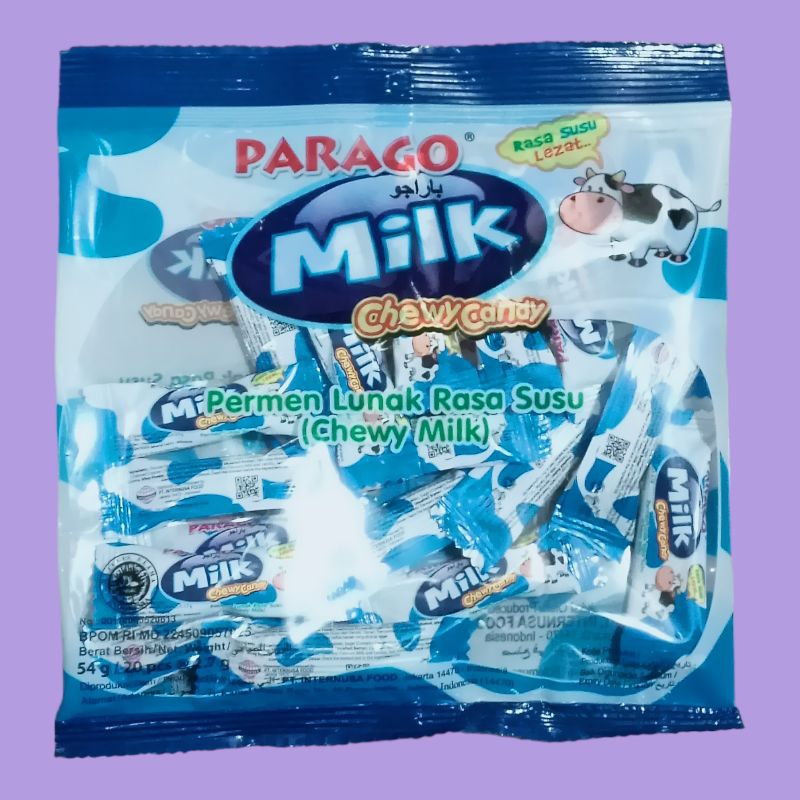 Softcookies_ Parago Permen Empuk Chewy Candy Bag The Series 54Gr Isi 20 Pcs (3 Sak)