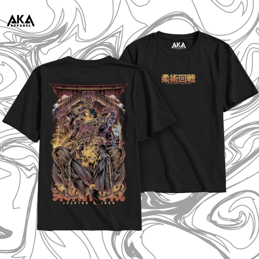 Aka Kaos Jujutsu Kaisen Sukuna