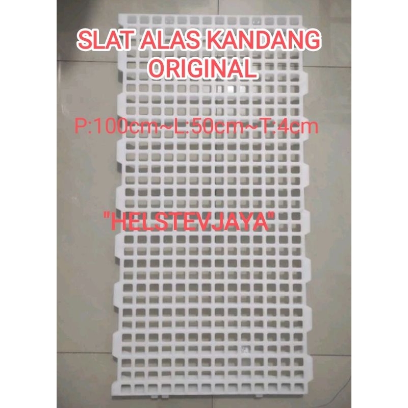 SLAT PLASTIK TATAKAN ALAS KANDANG HEWAN AYAM KAMBING DOMBA KELINCI BABI ANJING