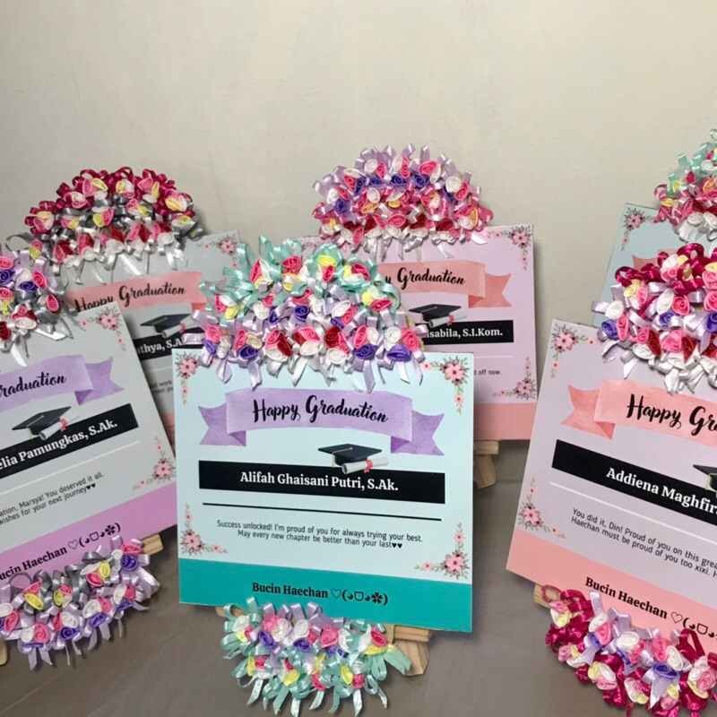 [SAME DAY] Papan Bunga Mini/Flower Mini Board