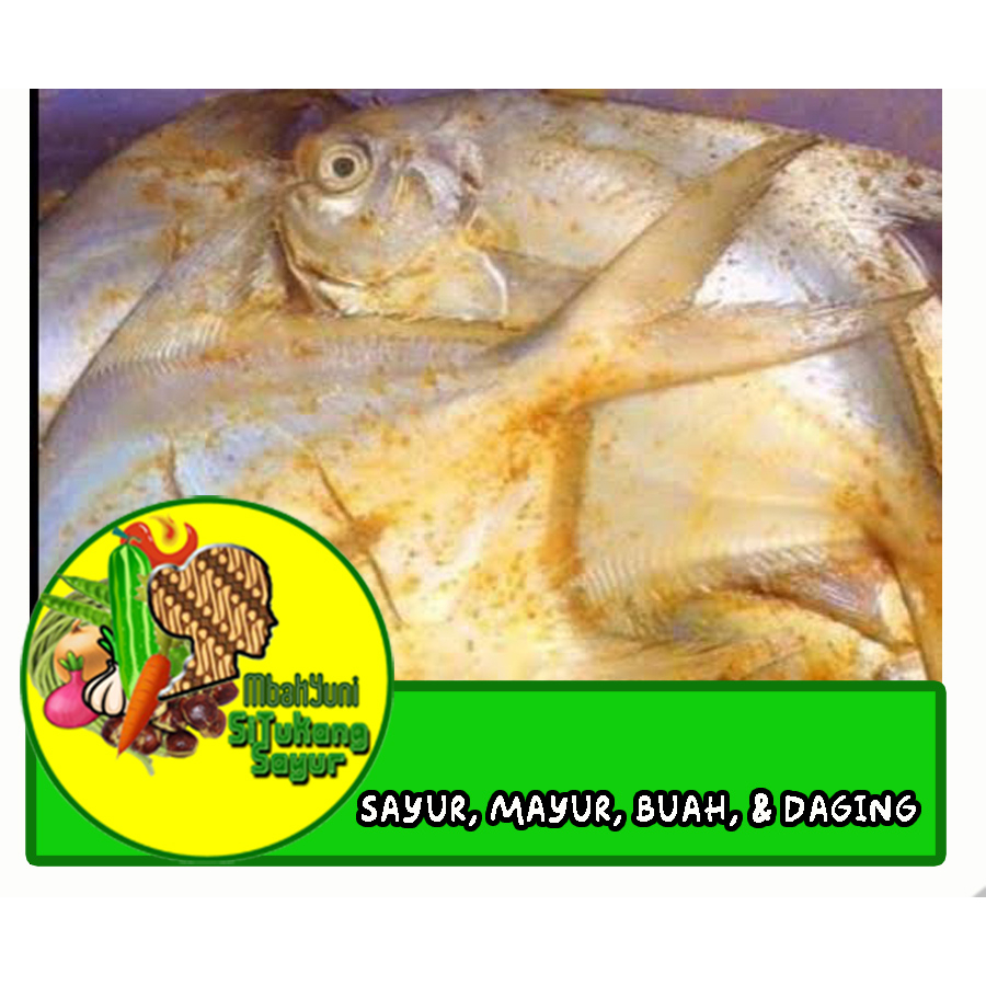 Ikan Bawal Laut Ungkep Bumbu Kuning 1kg