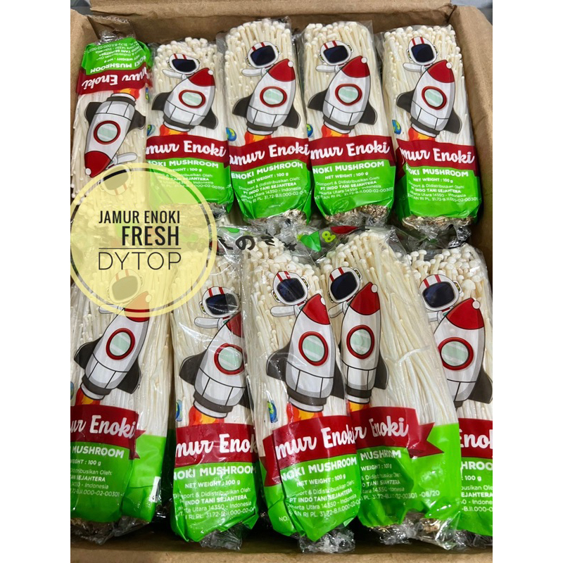 

Jamur Enoki Import Fresh Segar