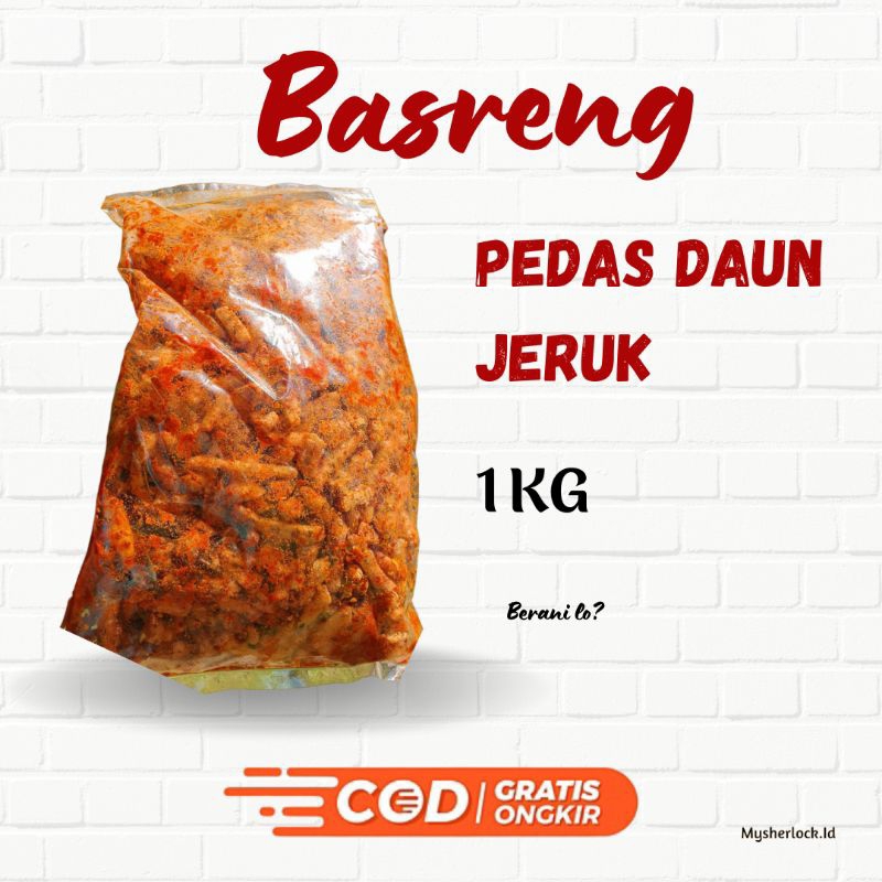 

Basreng Pedas Daun Jeruk 1KG KiloanBakso Goreng Renyah