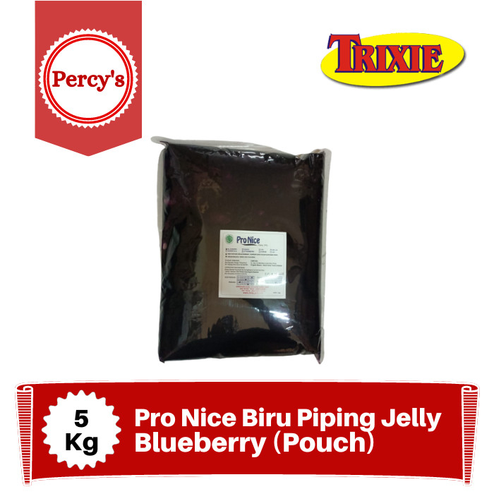 

Pro Nice Biru Piping Jelly Blueberry 5 Kg (Pouch)