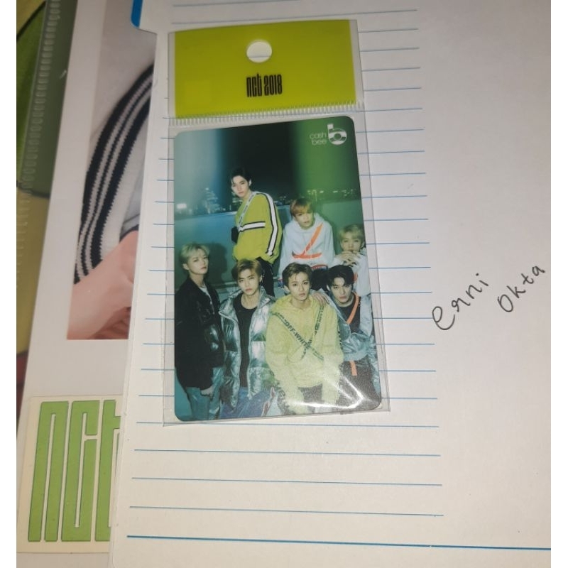PC NCT DREAM Group Cashbee GO Emphaty NCT 2018