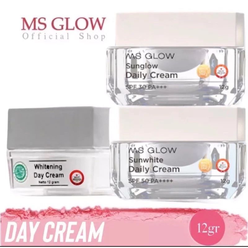 Ms Glow Sun Glow / Sun White / Whitening Day Cream Ms Glow