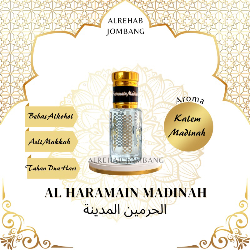 Parfum Al Haramain Madinah Surrati 3ml Bibit Ori Mekkah