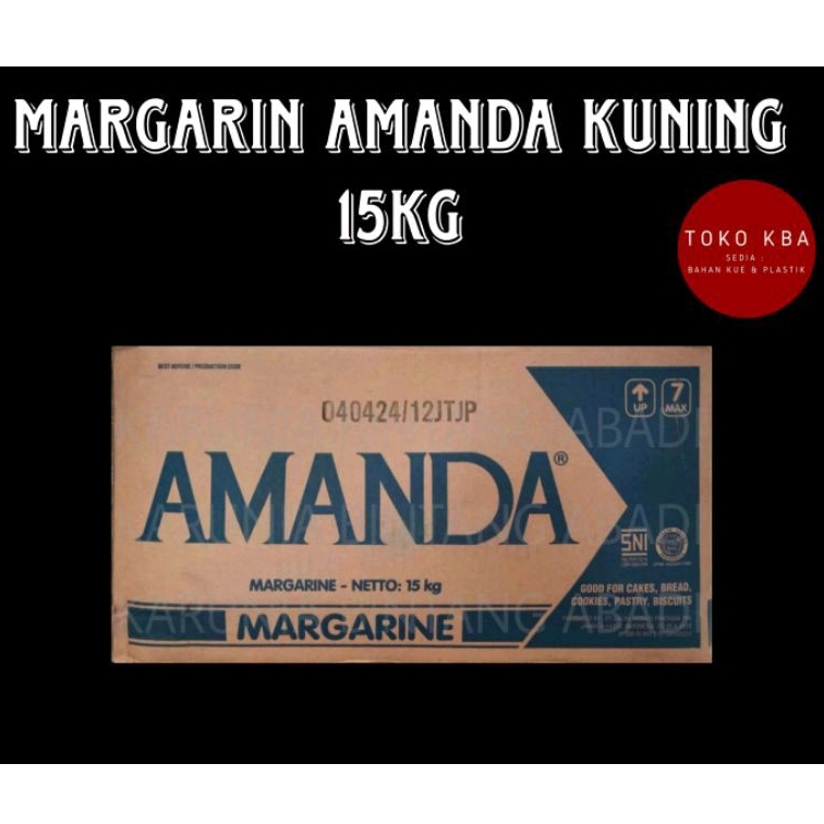 

Margarin Amanda Kuning 15 KG