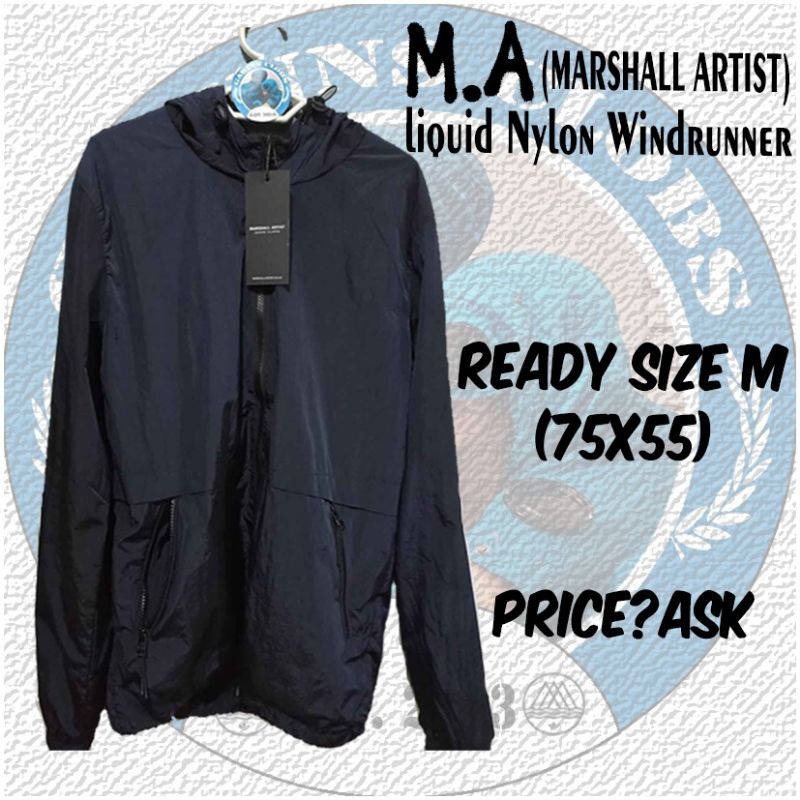 Marshall artist liquid nylon windrunner Original