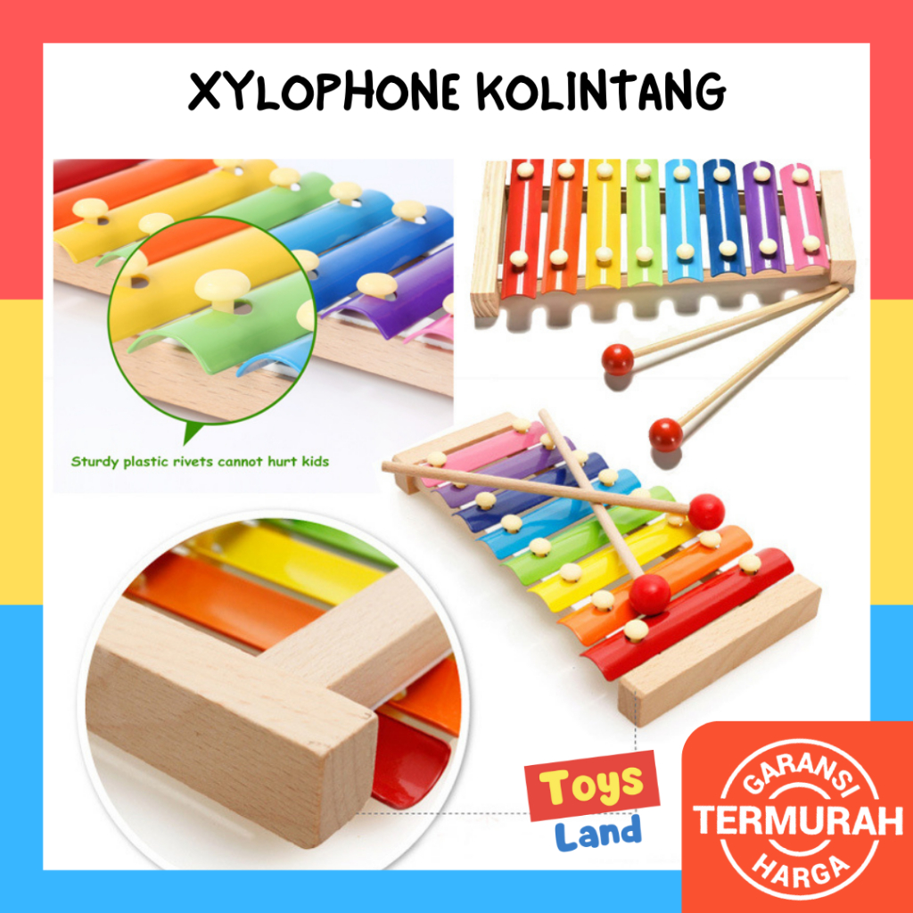 Xylophone Mainan Kolintang Bayi Mainan Musik Bayi Mainan Musik Anak Mainan Montessori Anak