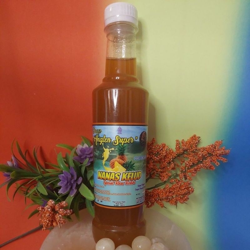 

Sirup Nanas Kelud "Anglen Super " 450 ml 100% buah Asli