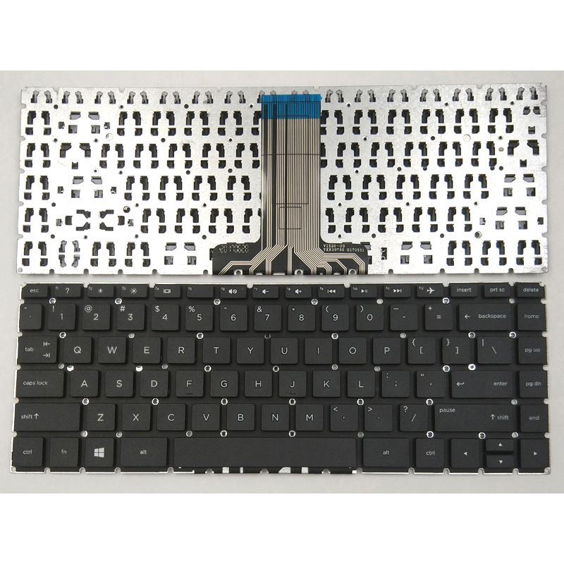 KEYBOARD HP PAVILION X360-11 HP X360 11-AB103TU 11-K 11-K000 HITAM