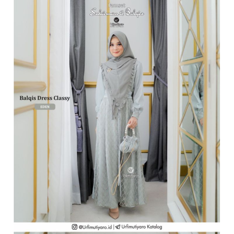 BALQIS DRESS CLASSY by URFIMUTIYARO