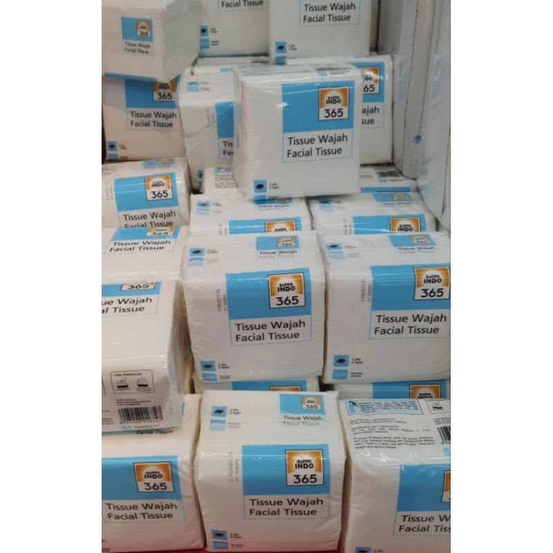 Superindo Tissue Wajah Facial Tissue 2 ply 200 lembar kotak