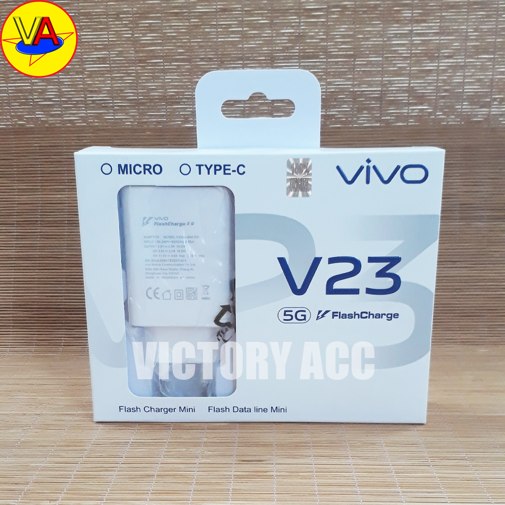 Charger Vivo Fast Charging 33W For Vivo V20 V21 V23 V25 SE USB Type C