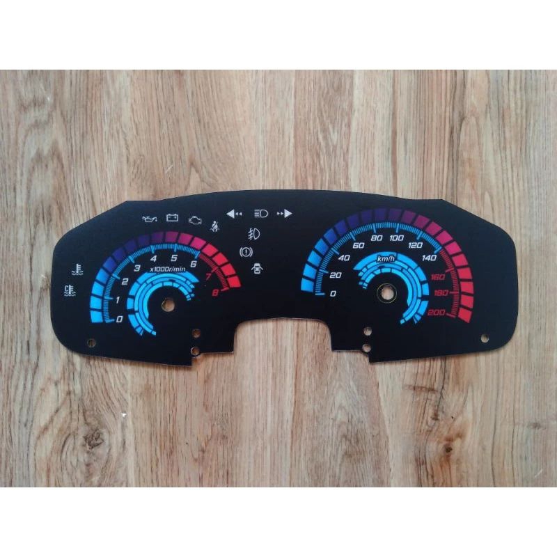 papan panel spidometer/sepedometer/ speedometer variasi TOYOTA VIOS gen 1
